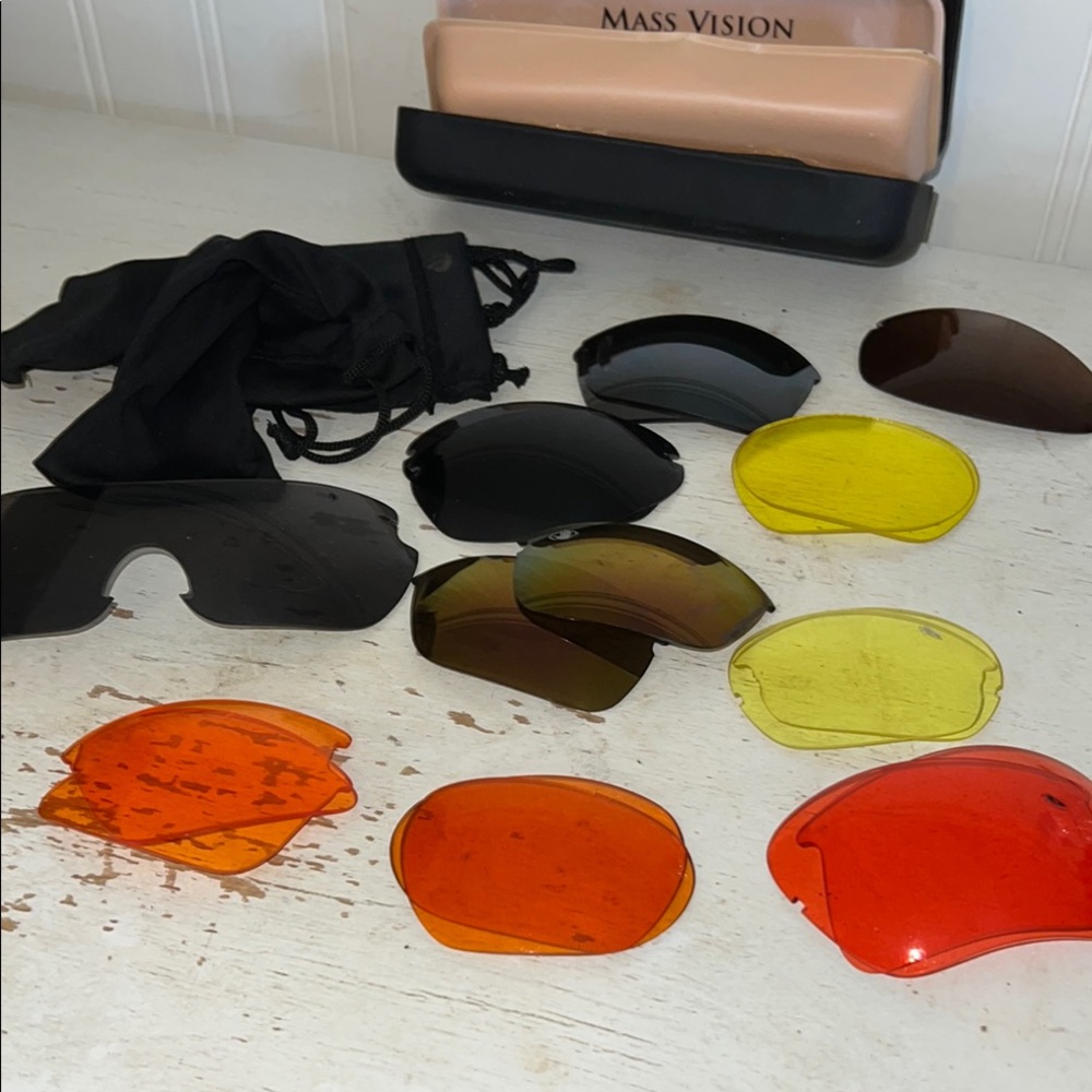 Assorted sunglasses replacement Lenses bolle unmarked